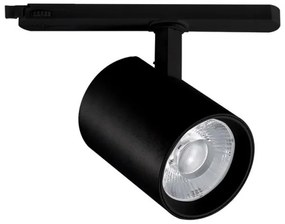 Σποτ Φωτιστικό Ράγας COB Led 20W 230V 3000K Lumen-23-420001-Μαύρο 23-420001