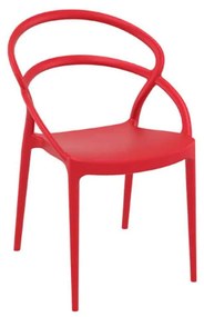 Καρέκλα Pia Red 20-0134 54Χ56Χ82cm Siesta