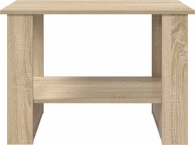 vidaXL Τραπεζάκι σαλονιού Δρύς Sonoma 72 x 50 x 50 εκ.