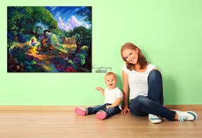 Παιδικός πίνακας σε καμβά Η Χιονάτη KNV0166 65cm x 95cm