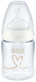 Μπιμπερό First Choice Plus 10743889 Temperature Control 150ml 0-6 Μηνών White Nuk 150ml Πολυπροπυλένιο