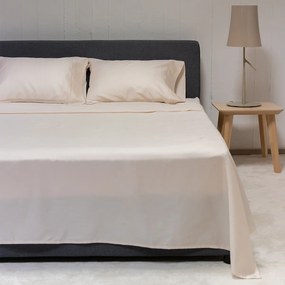 Σεντόνια Υπέρδιπλα (Σετ) Naf-Naf Unique Light Beige