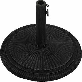 vidaXL Βάση Ομπρέλας Μαύρη 45 x 45 x 30 εκ. από Χυτοσίδηρο