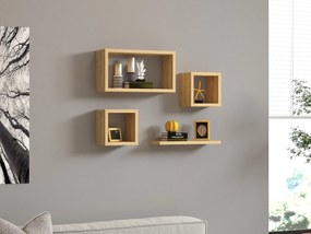 Wall Shelf Babi - Sapphire Oak Sapphire Oak
