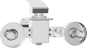 vidaXL Μίξερ ντους Με επίστρωση χρωμίου G 1 / 2 ίντσες