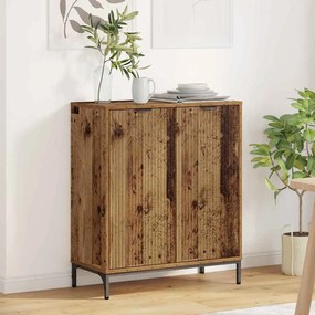 vidaXL Πλαϊνό γραφείο Παλαιό ξύλο 69.5 x 33 x 82 εκ.