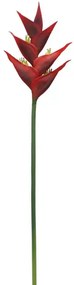 Τεχνητό Λουλούδι Ελικόνια 00-24160-1 91cm Red Marhome Πλαστικό