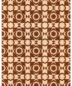 Ταπετσαρία Aegean Tiles Wp30054 52X1000Cm Brown-Sand Mindthegap 52x1000cm