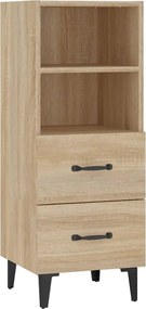 vidaXL Ντουλάπι Sonoma Δρυς 34,5x34x90 εκ. από Επεξεργασμένο Ξύλο