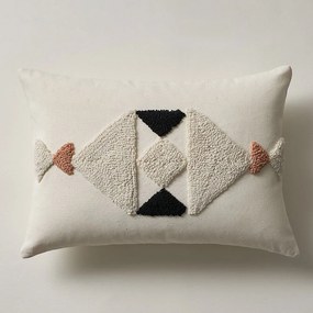 Μαξιλάρι Διακοσμητικό (Με Γέμιση) Haylo 407 Ecru Gofis Home 30X50 Cotton-Polyester