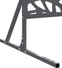 vidaXL Οθόνη Ιδιωτικότητας 100 x 50 x 180 εκ. Ατσάλι Ανθρακί