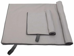 Πετσέτα Microfiber Μονόχρωμη 50x90 Γκρι
