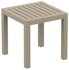 ΤΡΑΠΕΖΙ  ΠΟΛΥΠΡΟΠΥΛΕΝΙΟΥ WICKER OCEAN DOVE GREY 45X45