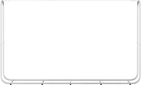 vidaXL Ράφι Καυσόξυλων 250x25x150 εκ. Γαλβανιζέ Ατσάλι