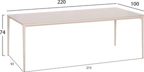 ΣΕΤ ΤΡΑΠΕΖΑΡΙΑΣ 9ΤΜΧ VICTUS HM10864.02 ΜΠΕΖ ΑΛΟΥΜ. &amp; OLEFIN-ΛΕΥΚΟ SINTERED STONE