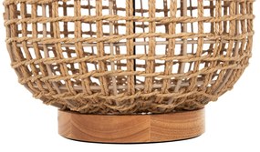 Φωτιστικό Δαπέδου C4359 Μέταλλο - Paper Rope σε Καφέ Φ25x78,5Υεκ. 25x25x78.5 εκ.