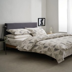 Σεντόνια Vilma-1 (Σετ 4τμχ) Grey Vesta Home Διπλό 200x260cm 100% Βαμβάκι