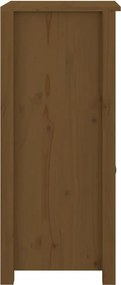 vidaXL Ντουλάπι Καφέ Μέλι 40x35x80 εκ. από Μασίφ Ξύλο Πεύκου