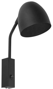 Φωτιστικό Τοίχου - Απλίκα Soho Black 4167 1xΕ27 15W 27x34cm Black TK Lighting