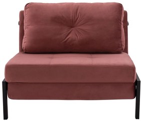 Πολυθρόνα - Κρεβάτι CONSTANCE C3078.12 Βελούδο Σάπιο Μήλο 95x92x66Υ εκ. 95x92x66 εκ.