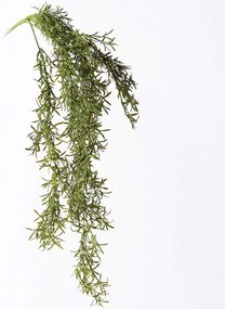 Τεχνητή Κρεμαστή Φτέρη 4361-7 15x77cm Dark Green Supergreens Polyethylene
