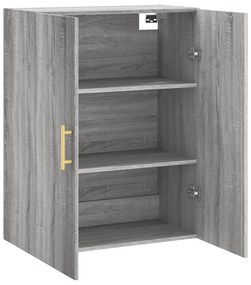 vidaXL Ντουλάπι Τοίχου Γκρι Sonoma 69,5 x 34 x 90 εκ.