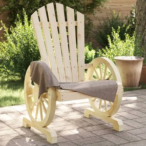 VidaXL Καρέκλες Κήπου Adirondack 4 τεμ. από Μασίφ Ξύλο Ελάτης