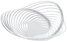 Φρουτιέρα Trinity ACO03 W Φ33x8cm Μεταλλική White Alessi Metal