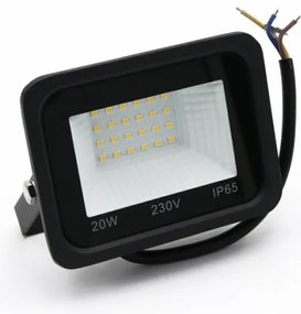 Προβολέας LED SMD 20W 3000K Δέσμη 120° Μαύρο IP65 3-3820100 Lumen-3-3820100-Μαύρο 3-3820100