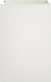 vidaXL Ζαρντινιέρα Λευκή 52x48x75 εκ. από Χάλυβα