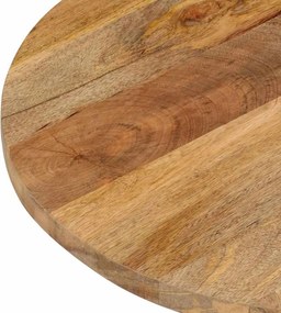 vidaXL Επιφάνεια Τραπεζιού Οβάλ 100x50x3,8 εκ. Μασίφ Ξύλο Μάνγκο