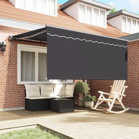 vidaXL Σκηνίτσα Αναδιπλούμενη Ανθρακί Γκρι 350 x 250 εκ