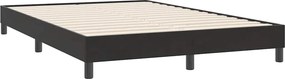 vidaXL Box Spring Κρεβάτι χωρίς στρώμα Μαύρο 140x220 cm Βελούδινο