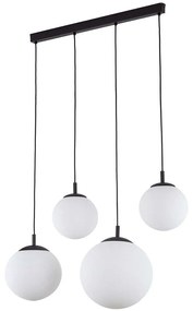 Φωτιστικό Οροφής - Ράγα Esme 4790 87x30x175cm 4xE27 15W Black-White TK Lighting