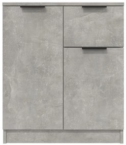 vidaXL Ντουλάπι Γκρι Σκυροδέματος 60x30x70 εκ. από Επεξεργασμένο Ξύλο