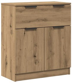 vidaXL Μπουφές Αρτισιανή Δρυς 60 x 30 x 70 εκ. από Επεξεργασμένο Ξύλο
