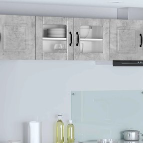 Ντουλάπα Κουζίνας Σκυρόδεμα Γκρι 80 x 31 x 40 εκ