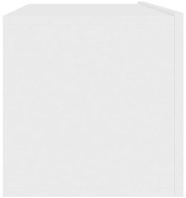 vidaXL Έπιπλο Τηλεόρασης Λευκό 100 x 30 x 30 εκ. από Επεξ. Ξύλο
