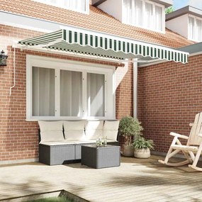 vidaXL Σκηνίτσα Αναδιπλούμενη Πράσινο 250 x 200 cm ύφασμα