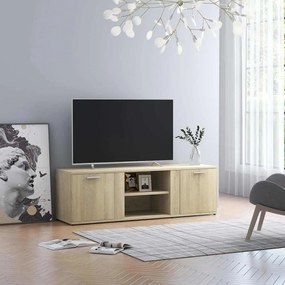 vidaXL Έπιπλο Τηλεόρασης Sonoma Δρυς 120 x 34 x 37 εκ. από Επεξ. Ξύλο