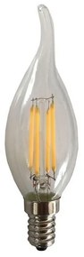 ΛΑΜΠΑ LED ΚΕΡΑΚΙ E14/4W/6000K/300LM F37-4W-W-F37-4W-W