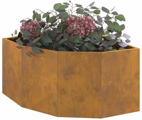 vidaXL Γωνιακό Ροδόδεντρο Σκ rusty 60 x 60 x 35 cm