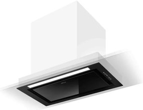 Elica Hidden 2.0 BL MAT/A/72 Απορροφητήρας Νησίδα 72cm Μαύρος