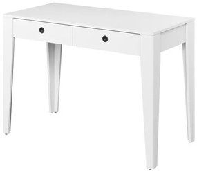 Τραπέζι γραφείου Fresno Z103, Με συρτάρια, Αριθμός συρταριών: 2, 80x108x55cm, 27 kg, Άσπρο | Epipla1.gr