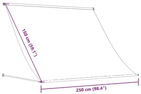 ΤΕΝΤΑ ΣΥΡΟΜΕΝΗ ΚΡΕΜ 250 X 150 ΕΚ. ΑΠΟ ΎΦΑΣΜΑ ΚΑΙ ΑΤΣΑΛΙ 368760