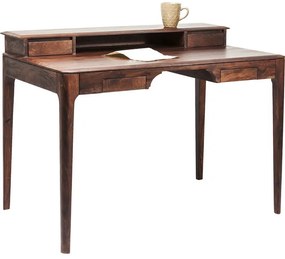 Γραφείο Brooklyn Walnut Desk 110x70cm 110x70x85εκ - Καφέ