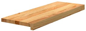 vidaXL Πατάκια Σκάλας 2 τεμ. Ανοιχτό Καφέ 70x25x2 cm Ξύλο Δρυός