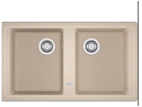 Franke Basis BFG 620 Beige Γρανιτένιος Νεροχύτης 80cm