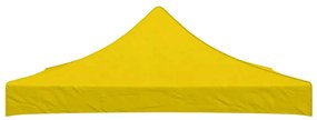 vidaXL Κάλυμμα Τέντας Εκδηλώσεων Κίτρινο 3 x 3 μ. 270 γρ/μ²