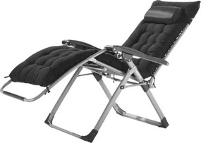 VEVOR Zero Gravity Chair 26" Zero Gravity Recliner Lounge Chair Indoor &amp; Outdoor